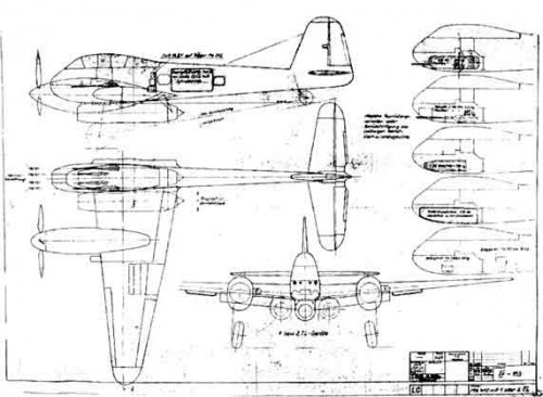 Messerschmitt Bf/Me 210/410 Projects, Prototypes & Derivatives | Secret ...