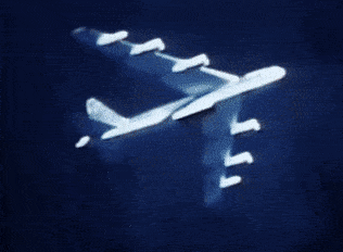 Pershing missile launched from a B-52.gif