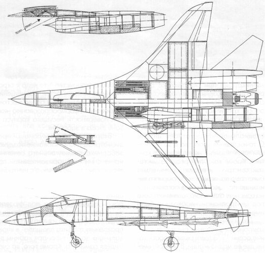 Sukhoi Su-27 pre-projects, projects & prototypes | Secret Projects Forum