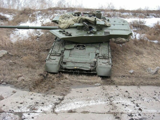 Russian Black Eagle tank (Objekt 640)