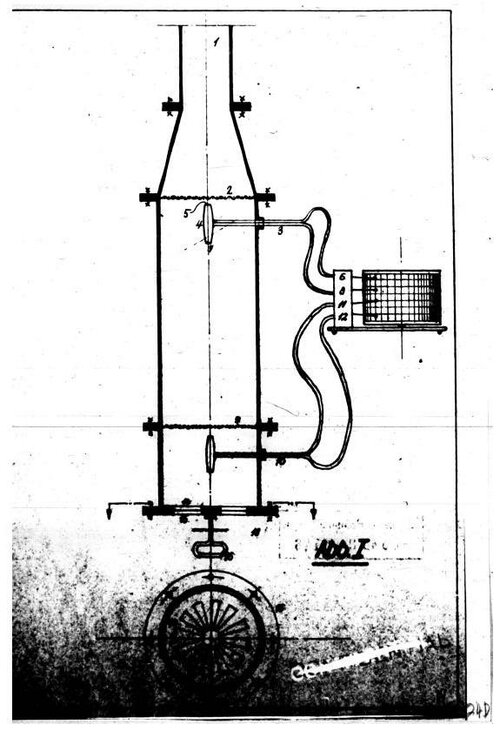 Oberth Rocket Project with wood-burning jet unit.1945 | Secret Projects ...
