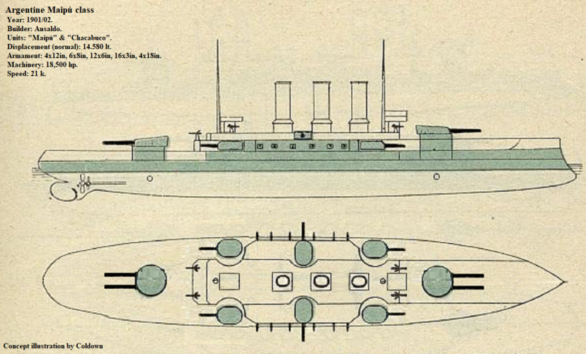 Военные флоты Aº1909 p41 - Imagen Modificada - AcPo MAIPU 2.png
