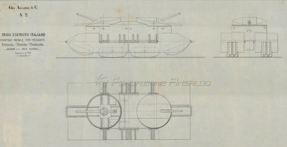 Fortino mobile pesante tipo Ansaldo-Magrini-Mangiapan.jpg