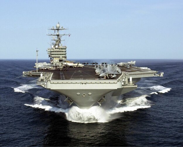 Off the North Carolina Coast May 5 2000 — USS Harry S Truman CVN-75.jpg