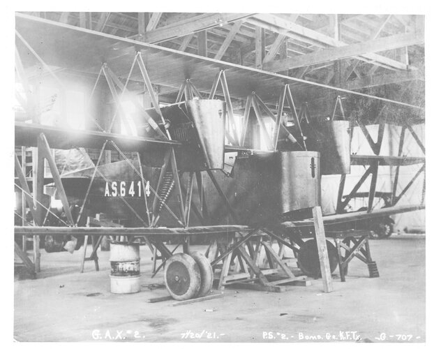 GAX Sawmill Aircraft - Kelly Field ca 1921.jpg