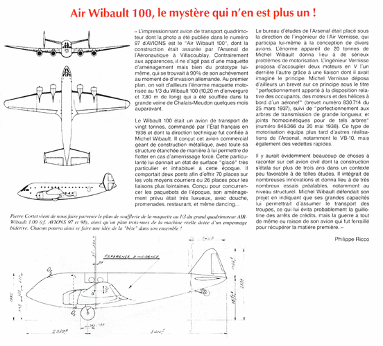 Air Wibault 100 (Avions N°99+100).gif