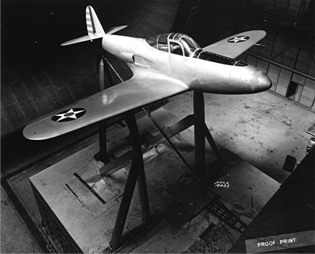 Bell XP-39 Airacobra 38-326 in the NACA Langley Memorial Aeronautical Laboratory Full-Scale Wi...png