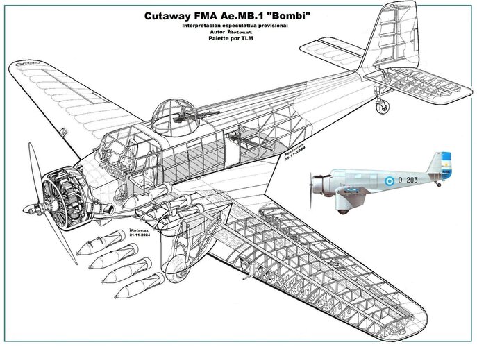 Cutaway FMA Ae.MB.1 Bombi con torreta retocado.jpg