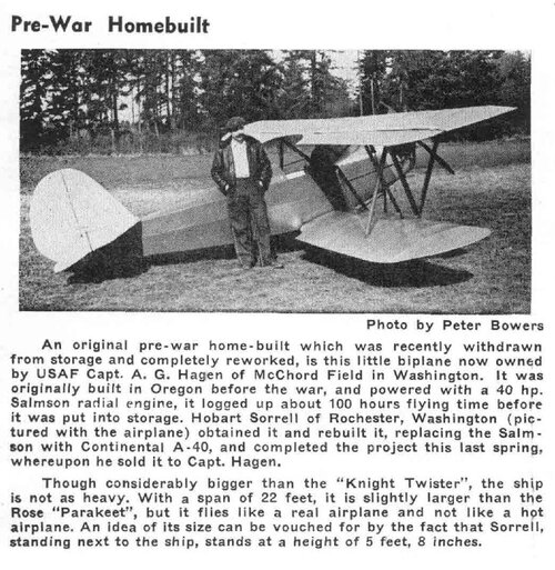 Sorrell rebuild of pre-war homebuilt (EAA 1954-11).jpg