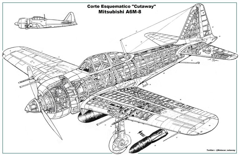 Cutaway Mitsubishi A6M-8 bis.jpg