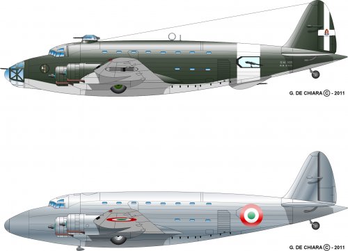 Last Italian Bombers Part 1 Savoia Marchetti S M 95b Secret Projects Forum