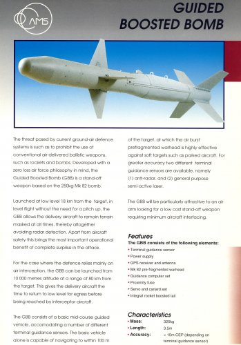 BARB (South Africa) guided anti-radar bomb project