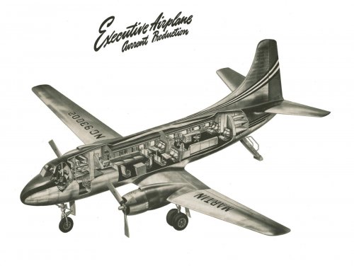 zMartin 202 Executive Airplane Cutaway Art.jpg